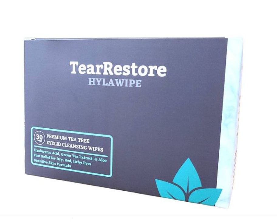a picture of a product named TearRestore Hylawipe