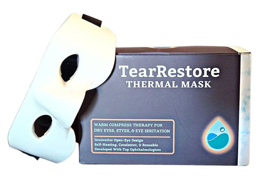 a picture of a product called TearRestore Thermal Mask